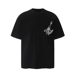 Represent Keys To The Club Dual‑Side Print Boxy Fit Short Sleeve Top Men Women Vintage Street T‑Shirt