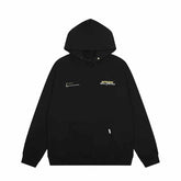 Represent Patron Of The Club Oversized Pullover Hoodie Unisex Black Gold‑Print Streetwear Sweatshirt