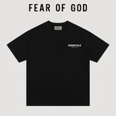 Essentials Minimal Logo Chest Print Oversized Short Sleeve T‑Shirt