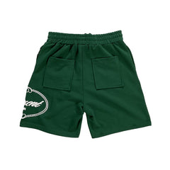 Represent Vintage Rope Graphic Elastic Waist Casual Sweat Shorts
