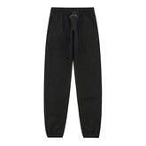 Essentials Elastic Waist Drawstring Cuffed Sweat Pants