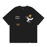Represent Icarus Winged Angel Dual‑Side Print Boxy Fit Short‑Sleeve Top Men Women Vintage Street T‑Shirt