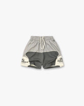 Represent Buster x Belstaff Collab Color Block Printed French Terry Sweat Shorts Vintage Streetwear Knee-Length Sports Shorts for Men Summer