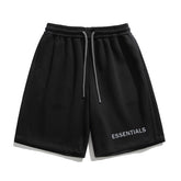 Essentials Relaxed Fit Drawstring Casual Athletic Shorts