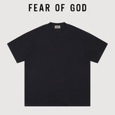 Essentials Back Number 7 Graphic Oversized Boxy Heavyweight Short Sleeve T‑Shirt