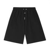 Represent Drawstring Elastic Waist Heavy Fleece Baggy Casual Shorts Unisex