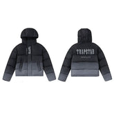 Trapstar Ombre Fade Puffer Jacket - Black/Grey