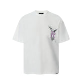 Represent Vintage Sketch Archangel Graphic Chest & Back Logo Loose Fit Short Sleeve Tee