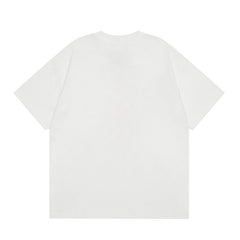 Represent Bird Graphic Oversized Heavy‑Weight Crew Neck T‑Shirt Unisex Streetwear Tee Vintage Washed Black & Off‑White Two Colors