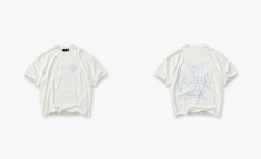 Represent Vintage Cross Logo Front & Back Print Oversized T-Shirt 2 Colors