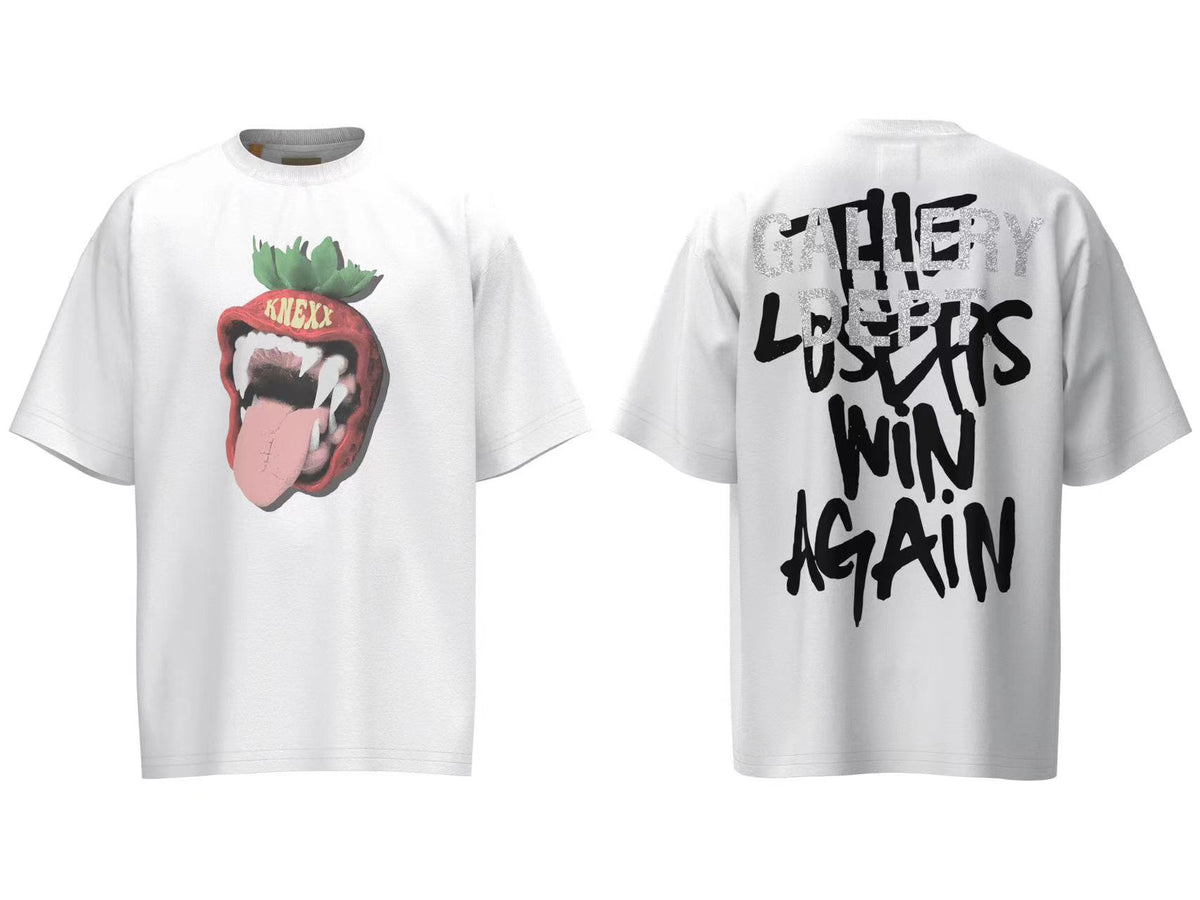 Gallery Dept Losers Win Again Dual Print Cotton Tee
