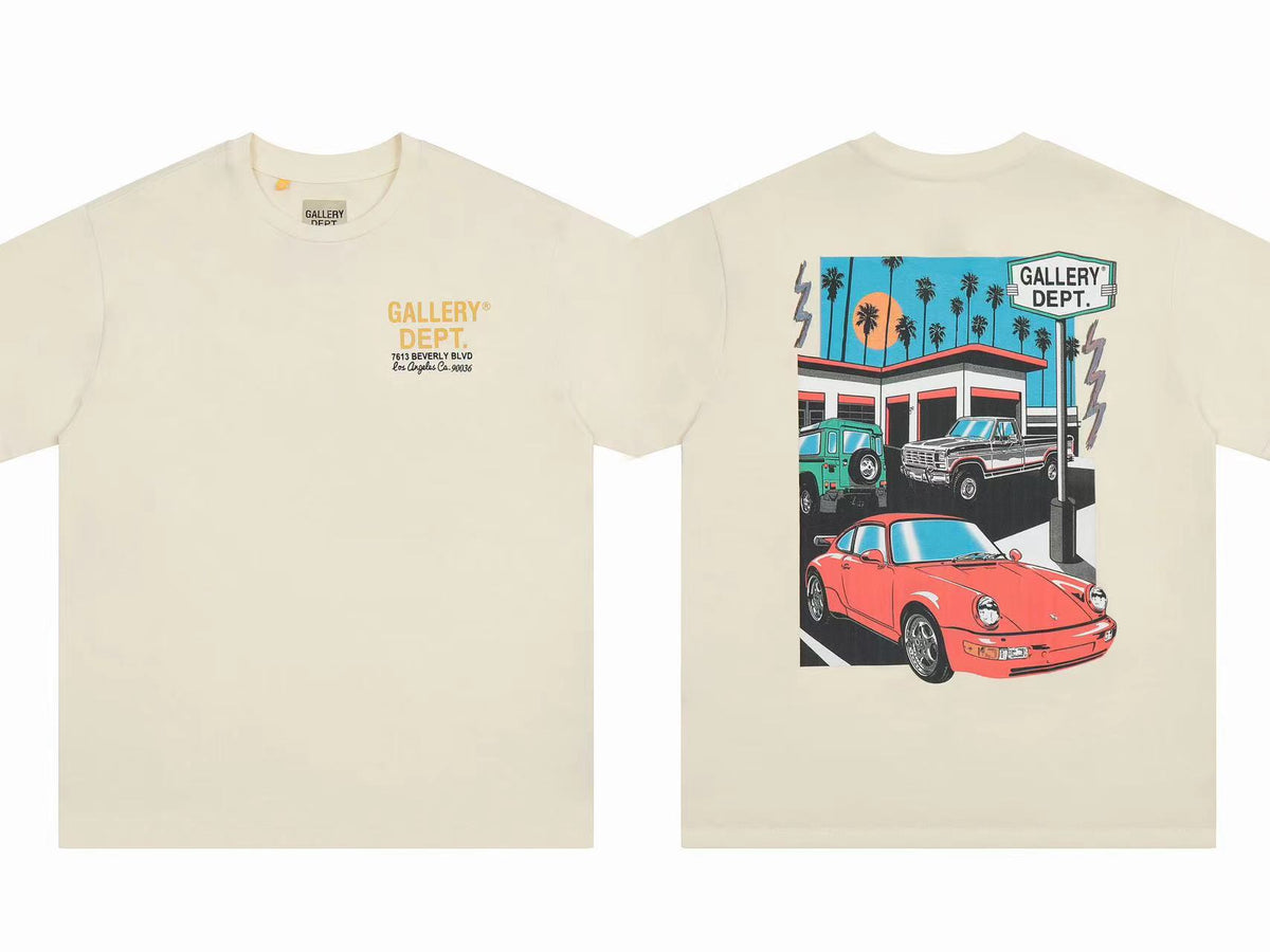 Gallery Dept Beverly Blvd Vintage Car Oversized Tee