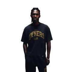 Represent Buster Owners Club Vintage Spray Print Boxy Short Wide Fit T-Shirt Men Washed Retro American College Oversized Heavy Cotton Streetwear Tee