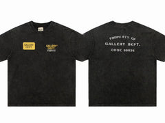 Gallery Dept Code 90036 Washed Black Graphic Tee