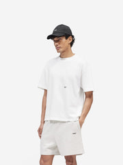 Represent Basic Understated Letter Logo Heavy Cotton Casual Short Sleeve T-Shirt