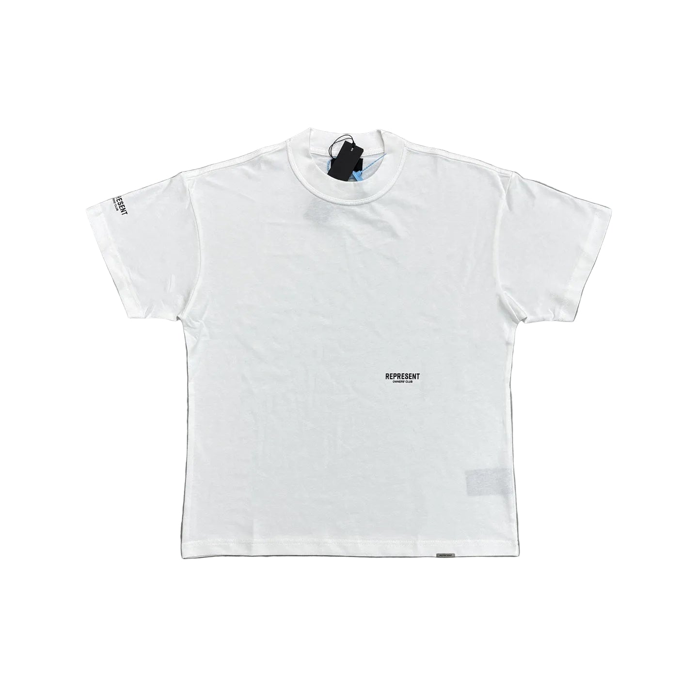 Represent Basic Understated Letter Logo Heavy Cotton Casual Short Sleeve T-Shirt