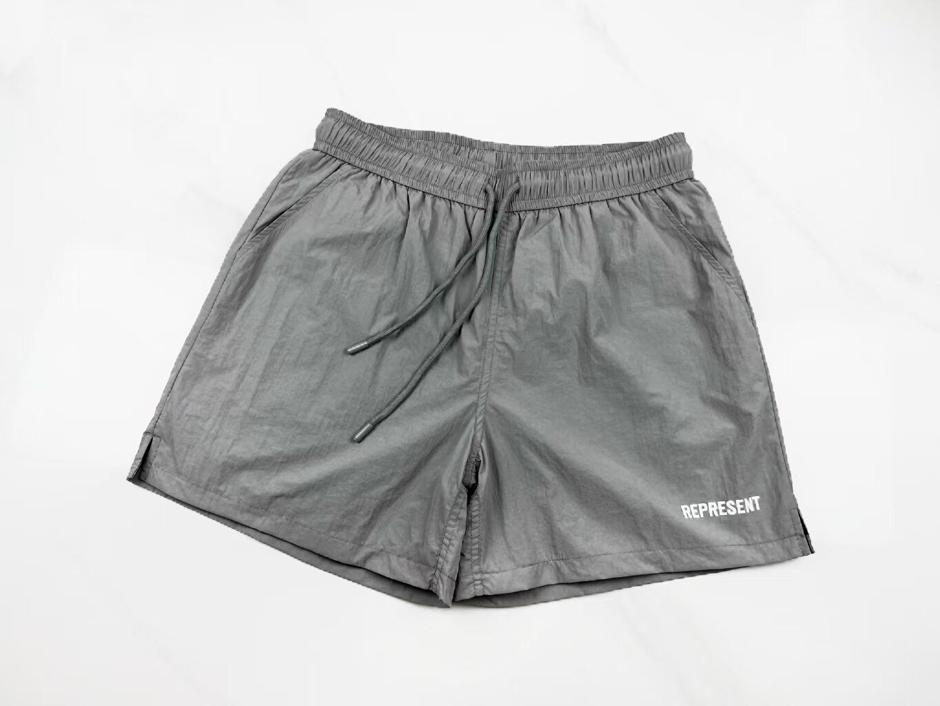 Represent Crinkled Nylon Lightweight Mens Shorts