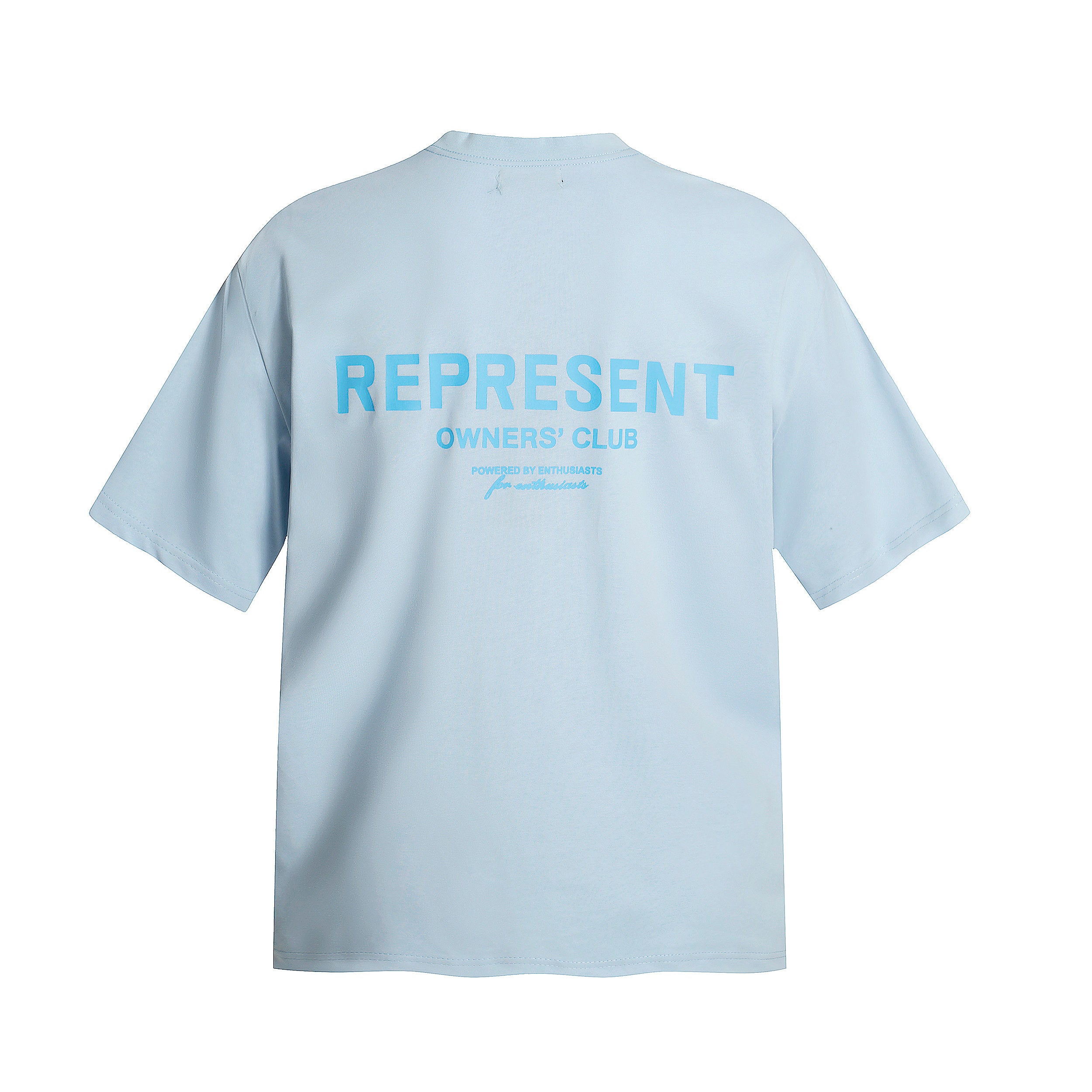Represent Owners Club Chest & Back Logo Oversized Heavyweight Cotton Unisex T‑Shirt