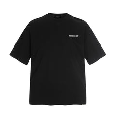 Represent Minimal Small Chest Letter Logo Boxy Fit Loose Short‑Sleeve Top Men Women Basic Street T‑Shirt