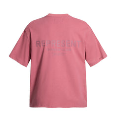 Represent Owners Club Chest & Back Logo Oversized Heavyweight Cotton Unisex T‑Shirt