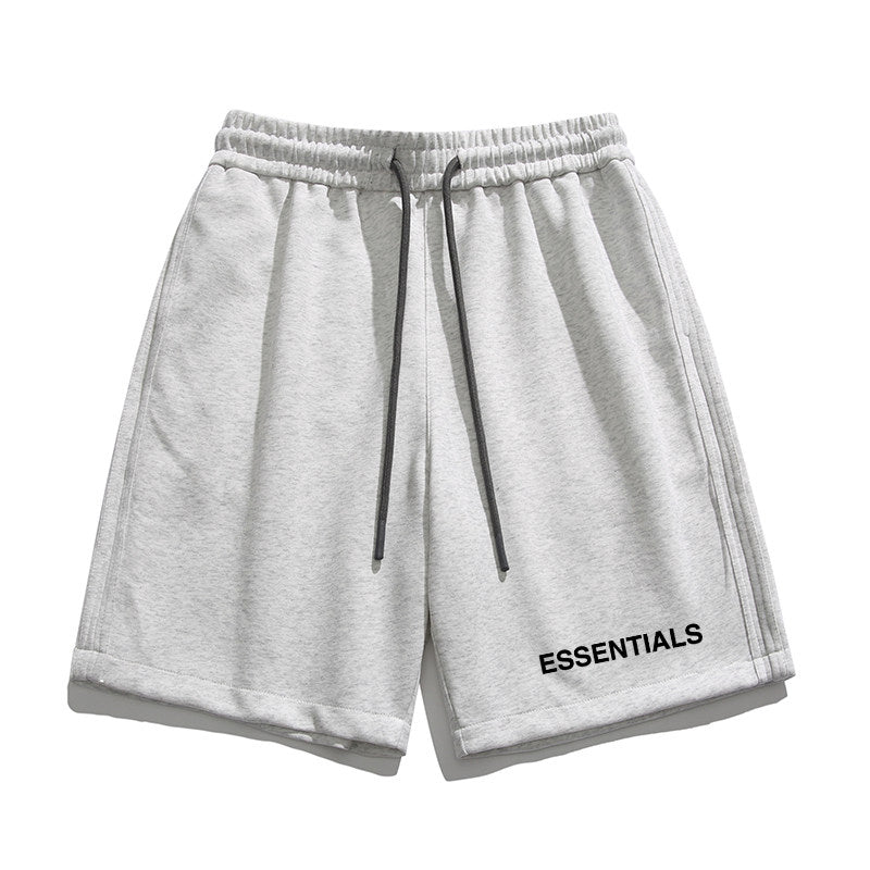 Essentials Relaxed Fit Drawstring Casual Athletic Shorts