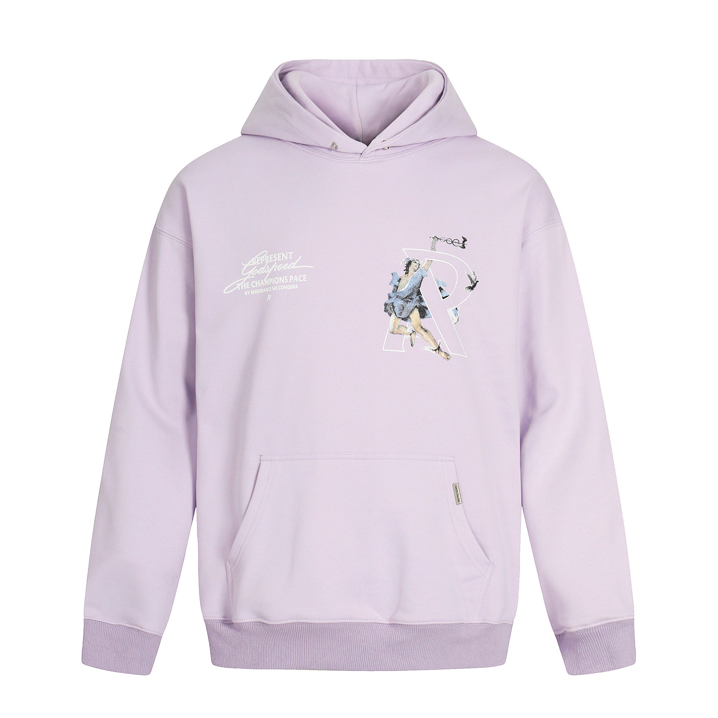 Represent Godspeed Angel Graphic Oversized Pullover Hoodie Unisex