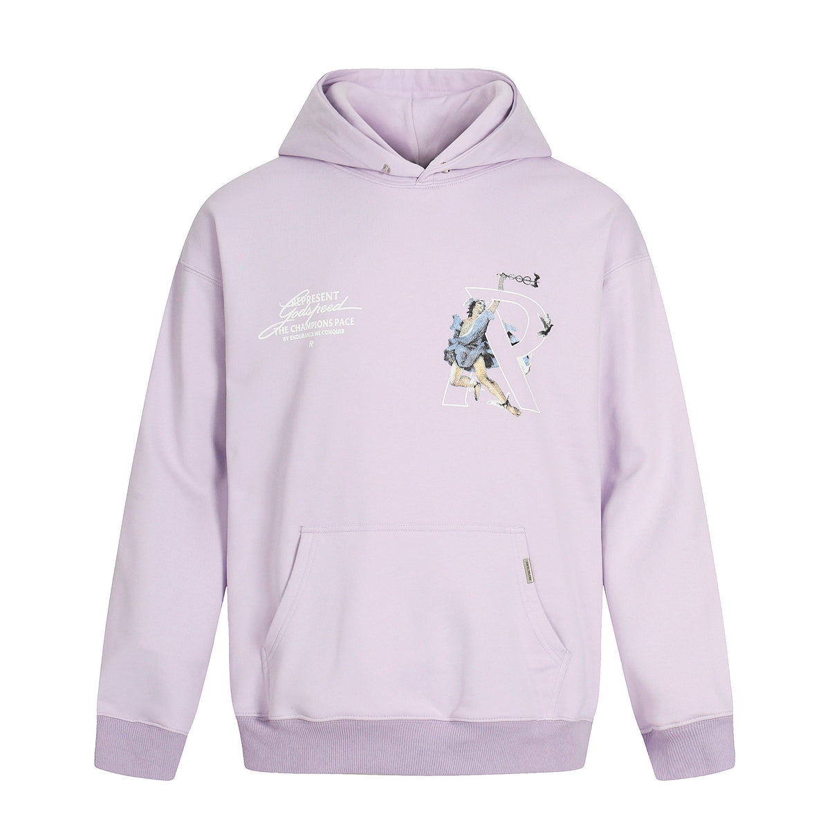 Represent Godspeed Angel Graphic Oversized Pullover Hoodie Unisex