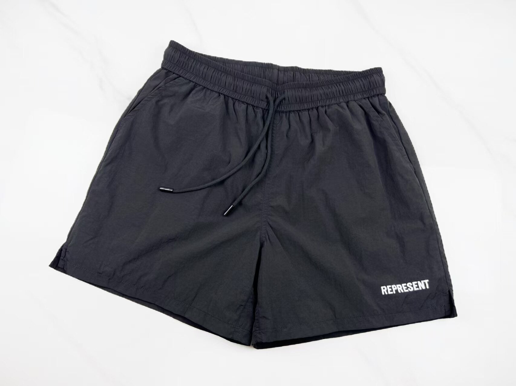 Represent Crinkled Nylon Lightweight Mens Shorts