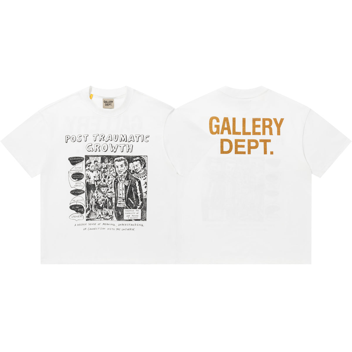 Gallery Dept Vintage Comic Dual Print Cotton Tee
