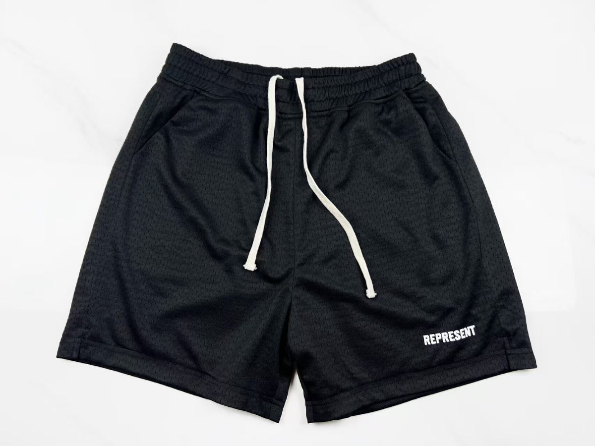 Represent Breathable Mesh Casual Streetwear Sports Shorts for Men