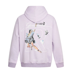 Represent Godspeed Angel Graphic Oversized Pullover Hoodie Unisex
