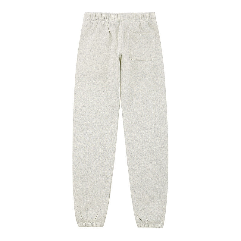 Essentials Elastic Waist Drawstring Cuffed Sweat Pants