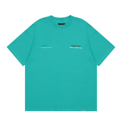 Represent Patron of the Club Chest Dual‑Logo Back Mixed‑Font Graphic Boxy Fit Loose Short‑Sleeve Top Men Women Casual Street T‑Shirt