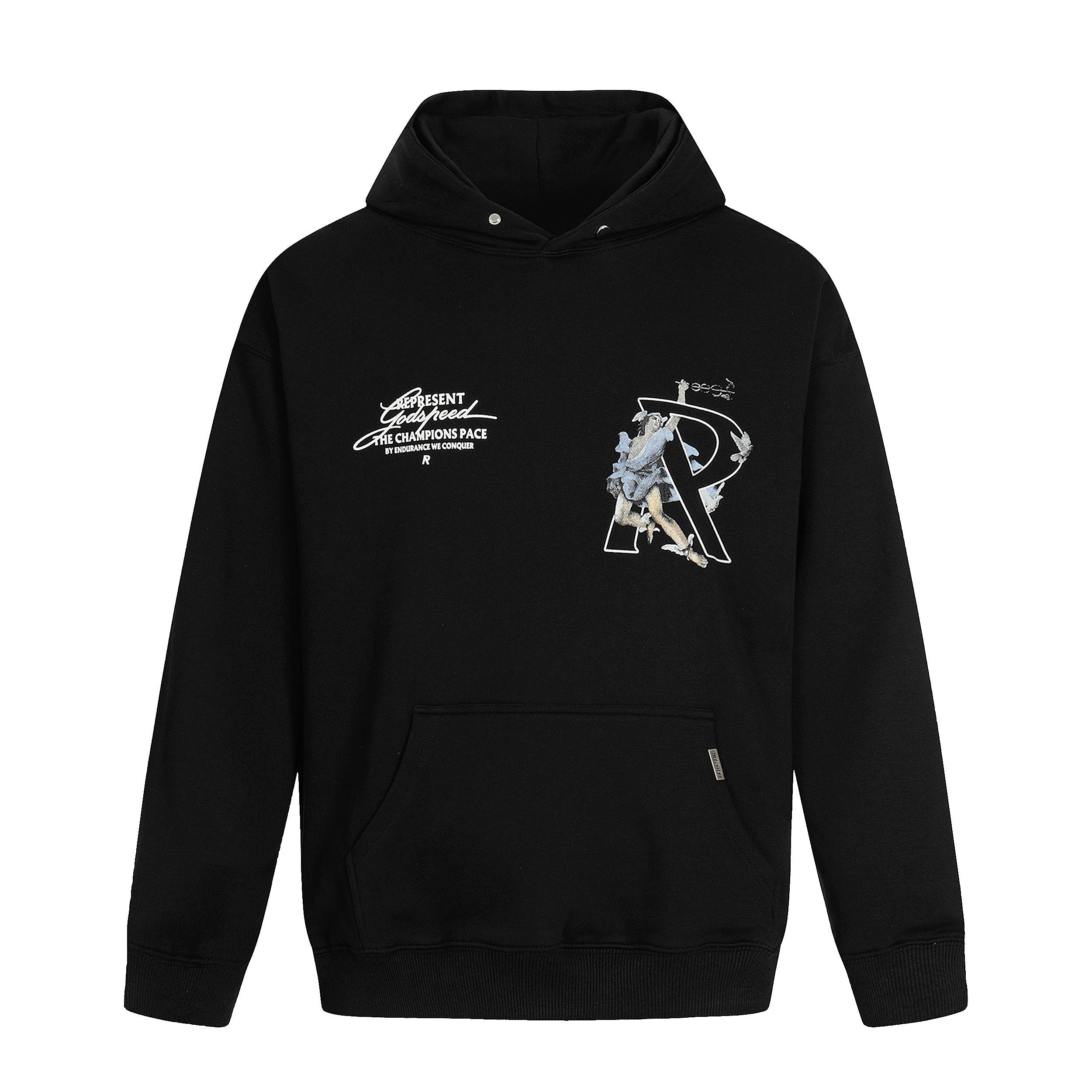 Represent Godspeed Angel Graphic Oversized Pullover Hoodie Unisex