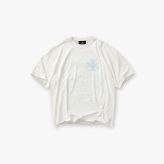 Represent Vintage Cross Logo Front & Back Print Oversized T-Shirt 2 Colors