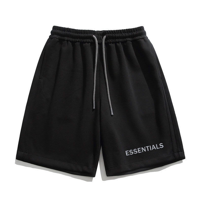 Essentials Relaxed Fit Drawstring Casual Athletic Shorts