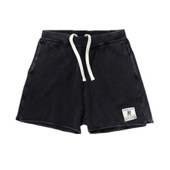 Represent Buster Vintage Rugby Washed Heavy Mesh Sweat Shorts Stone Wash Breathable Loose Athletic Casual Summer Streetwear Shorts