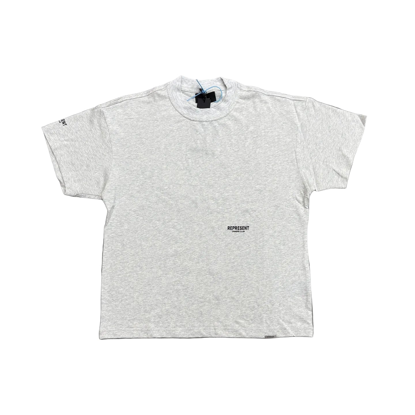 Represent Basic Understated Letter Logo Heavy Cotton Casual Short Sleeve T-Shirt