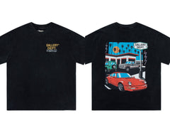 Gallery Dept LA Sunset Car Heavyweight Black Tee
