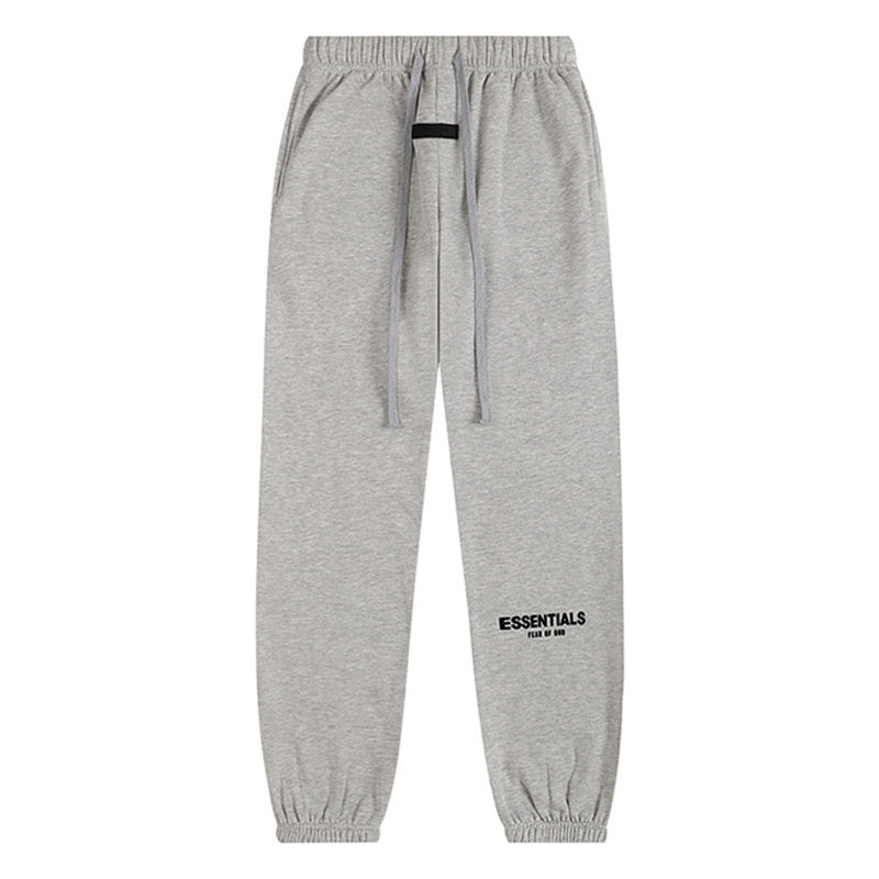Essentials Men’s Streetwear Fleece Joggers Elastic Waist Cuffed Sweatpants