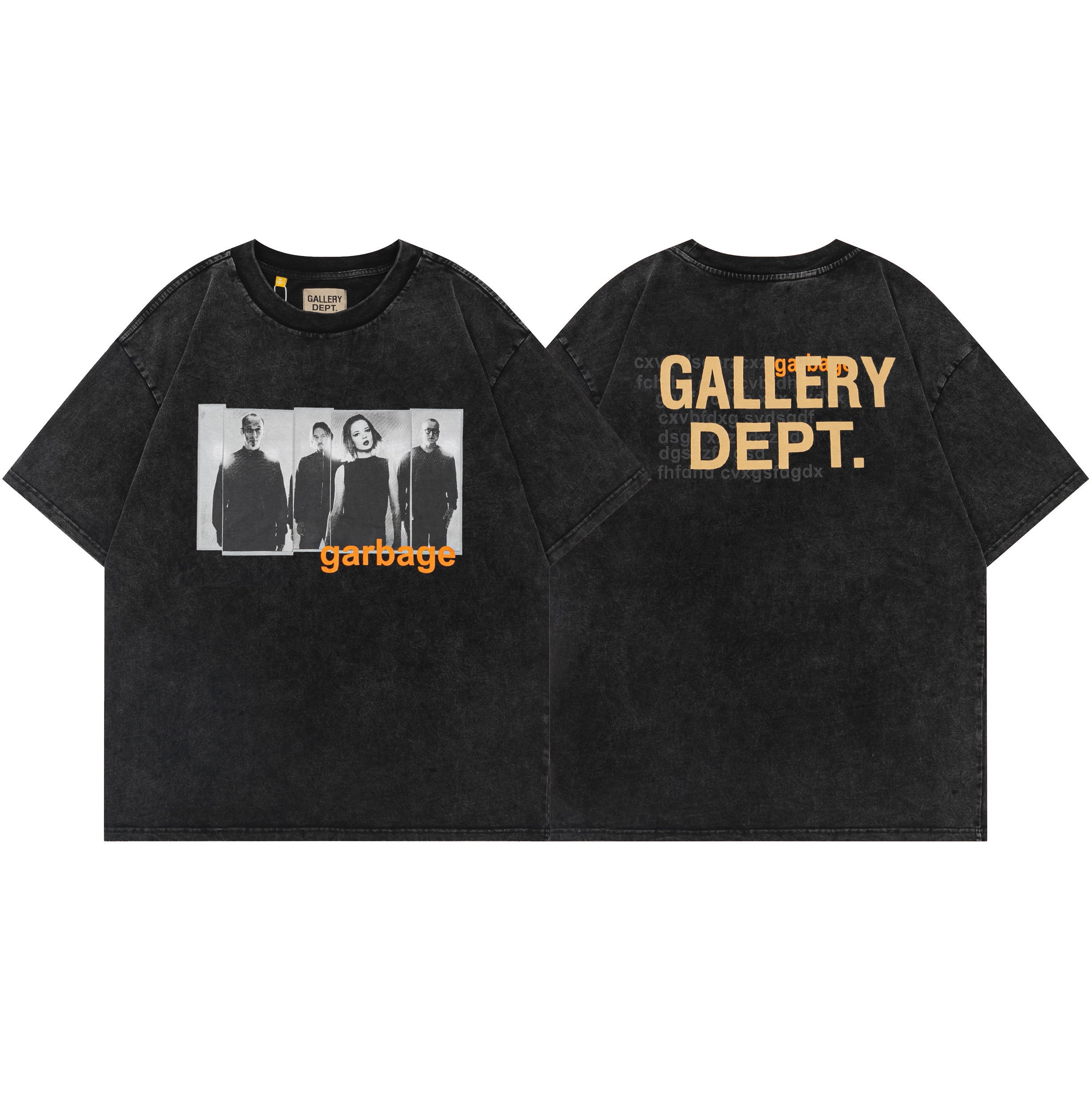 Gallery Dept Garbage Dual Print Cotton Streetwear Tee