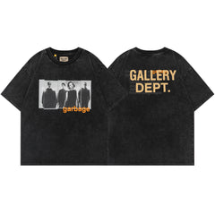 Gallery Dept Garbage Dual Print Cotton Streetwear Tee
