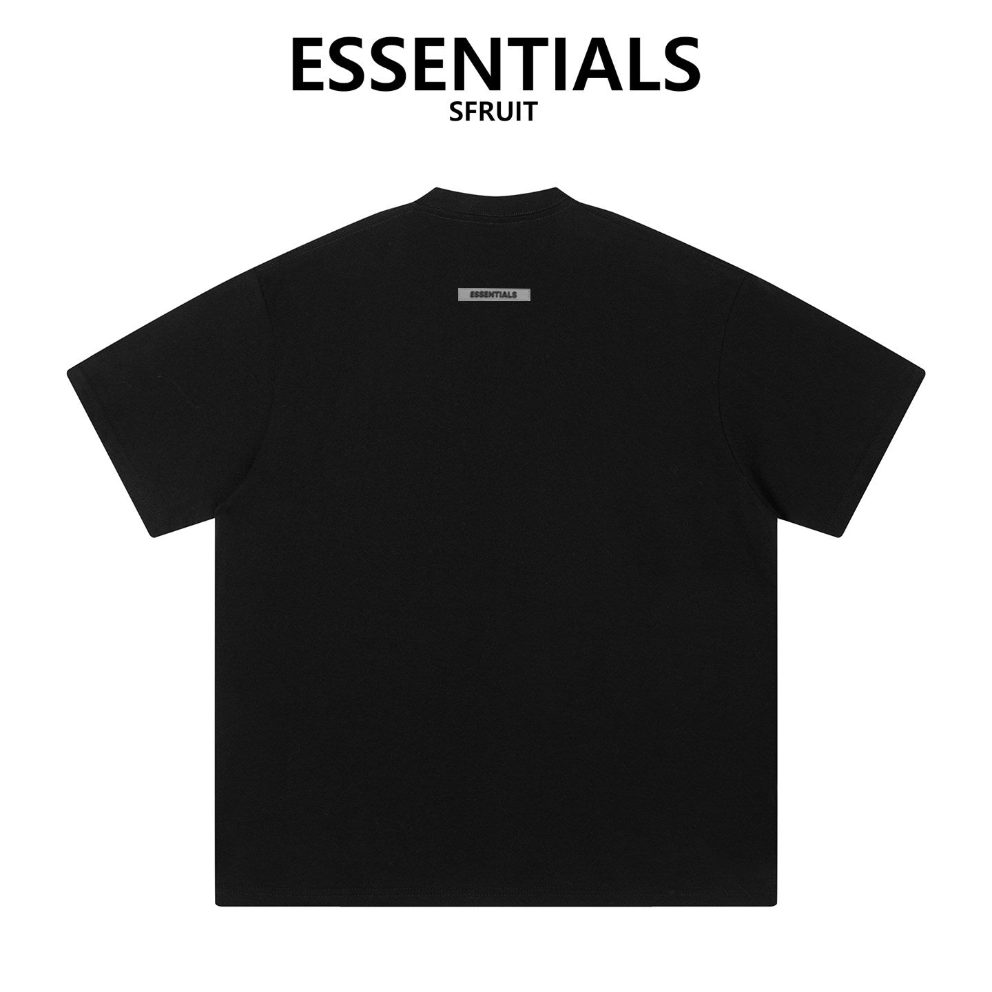 Essentials Silhouette Man Print Boxy Fit Heavy Cotton Streetwear Short Sleeve Tee
