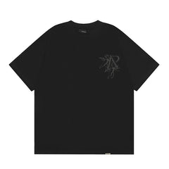 Represent Double Angel Cherub R Logo Double-Sided Print Oversized T-Shirt Unisex Heavy Cotton Black White Vintage Streetwear Tee