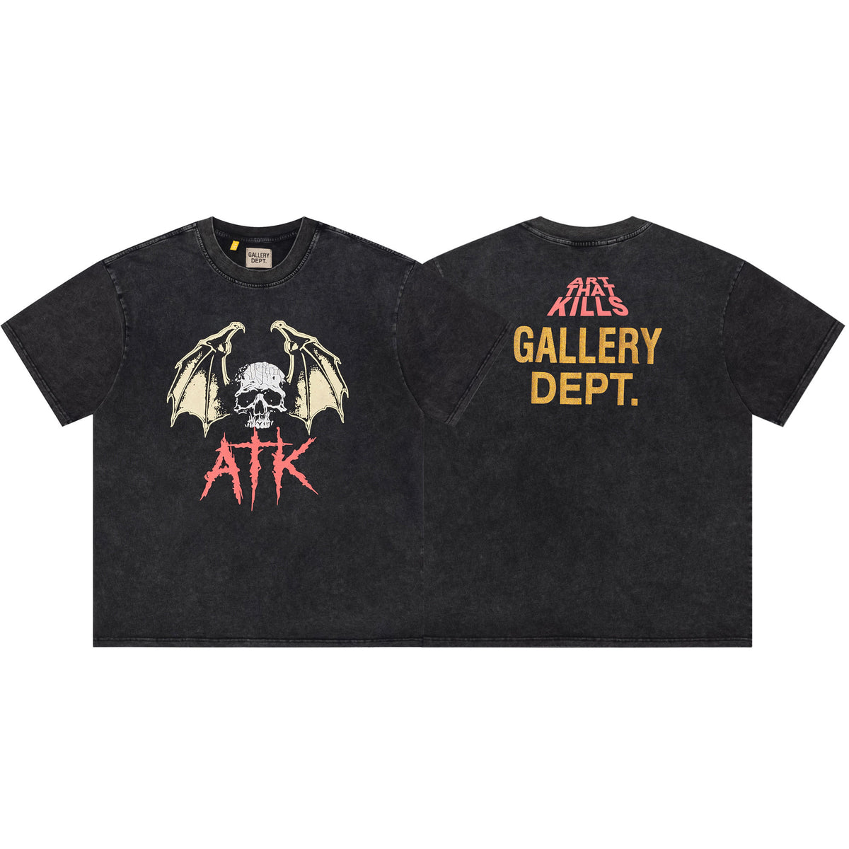 Gallery Dept Art That Kills Wing Skull Dual Print Unisex Tee