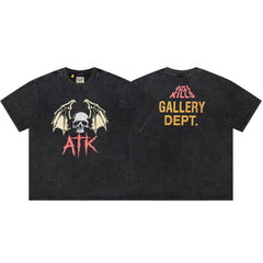 Gallery Dept Art That Kills Wing Skull Dual Print Unisex Tee